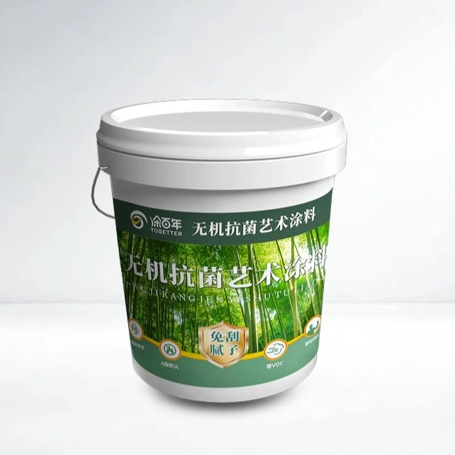 Inorganic Antimicrobial Textured Paint